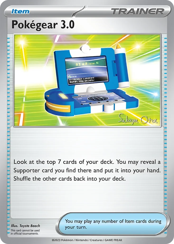 Pokegear 3.0 - 2024 (Sakuya O.) 186/198 card from World Championship Decks