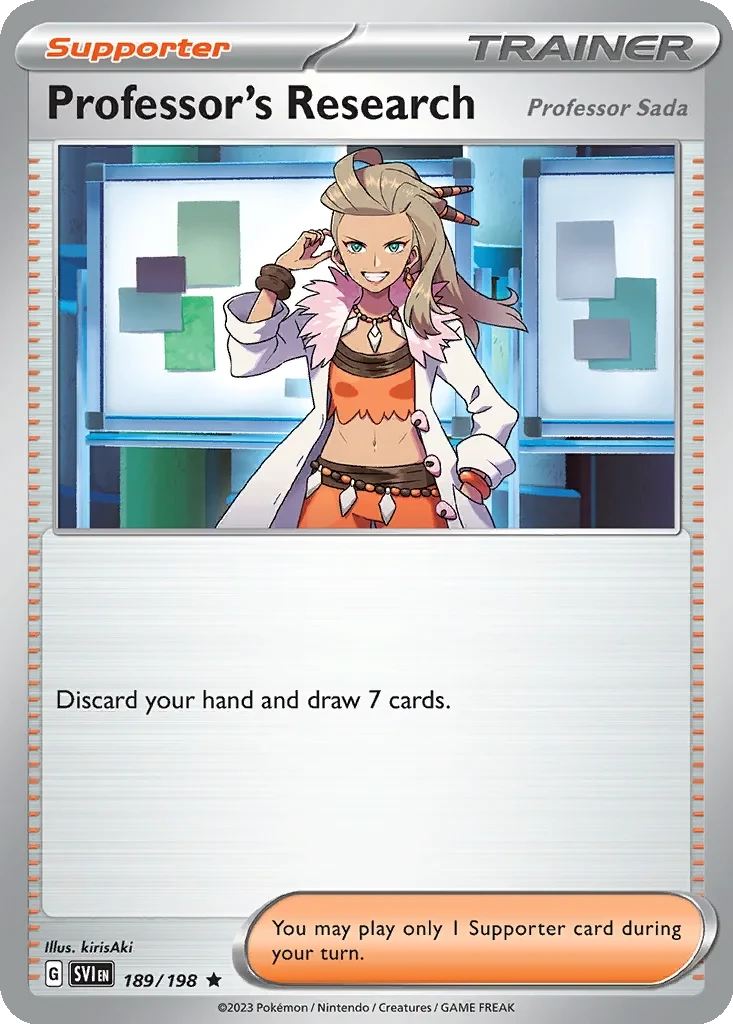 Professor's Research - 2023 (Tord Reklev) card from World Championship Decks