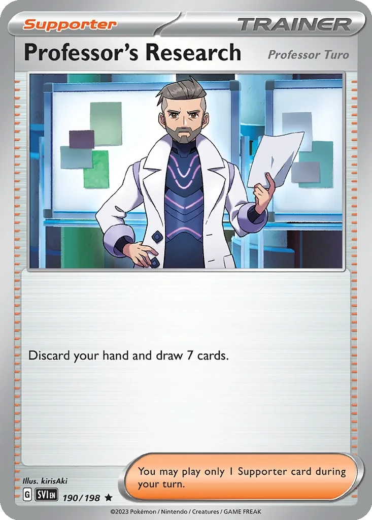 Professor's Research - 2023 (Gabriel Fernandez) card from World Championship Decks