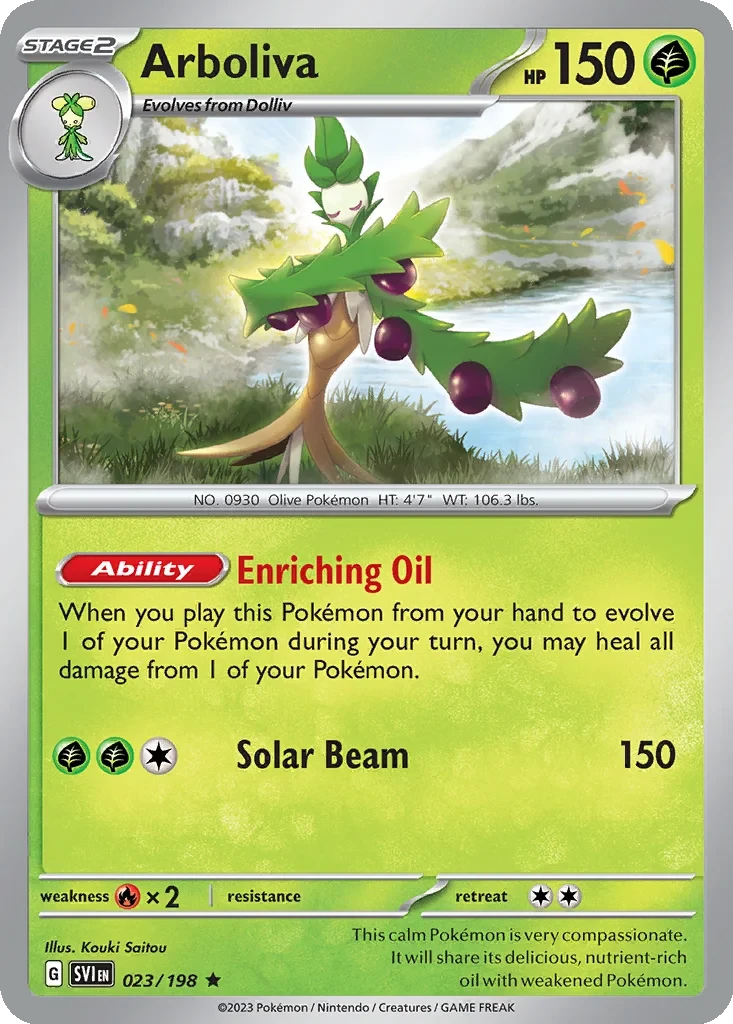 Arboliva 023/198 card from Deck Exclusives