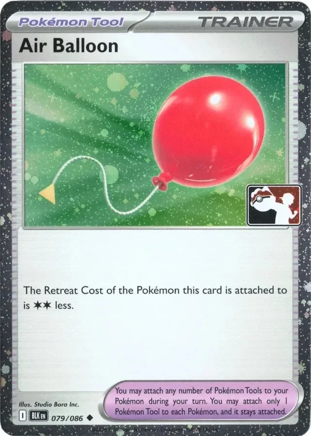 Air Balloon 079/086 card from Prize Pack Series Cards