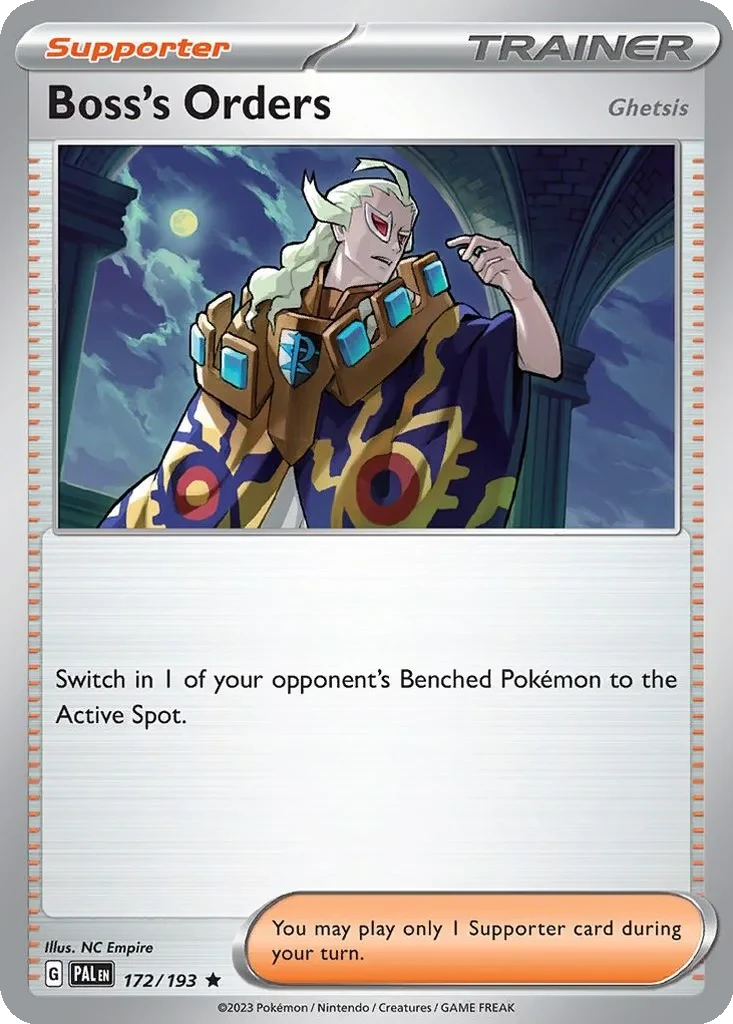 Boss's Orders - 2023 (Tord Reklev) card from World Championship Decks