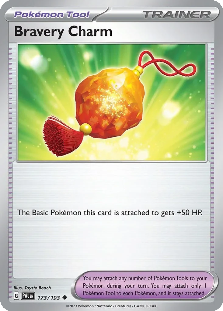 Bravery Charm - 2025 (Liao Fu Guan) card from World Championship Decks