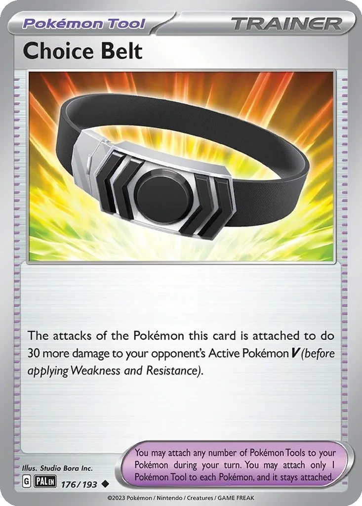 Choice Belt - 2023 (Gabriel Fernandez) 176/193 card from World Championship Decks