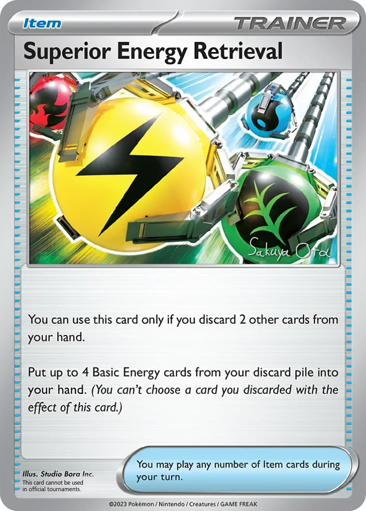Superior Energy Retrieval - 2024 (Sakuya O.) 189/193 card from World Championship Decks