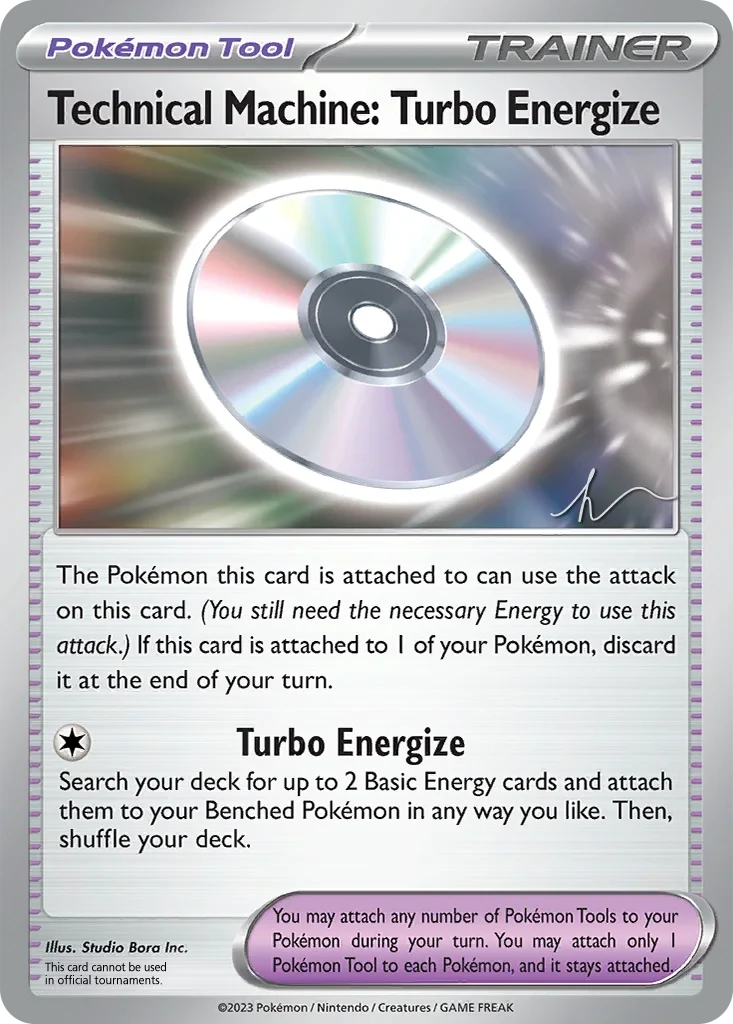Technical Machine: Turbo Energize - 2024 (Fernando Cifuentes) 179/182 card from World Championship Decks