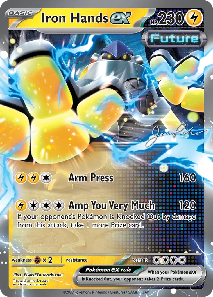 Iron Hands ex - 2024 (Jesse Parker) 070/182 card from World Championship Decks