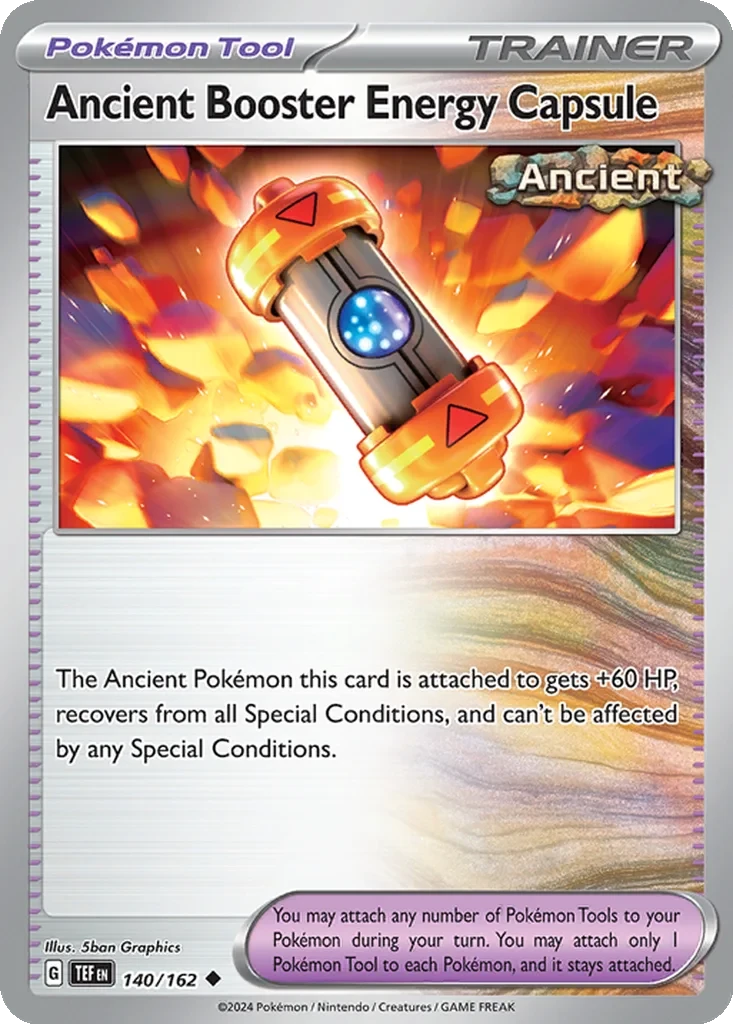 Ancient Booster Energy Capsule - 2024 (Sakuya O.) 140/162 card from World Championship Decks