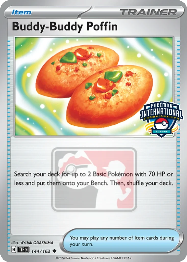 Buddy-Buddy Poffin (EUIC Promo) 144/162 card from League & Championship Cards