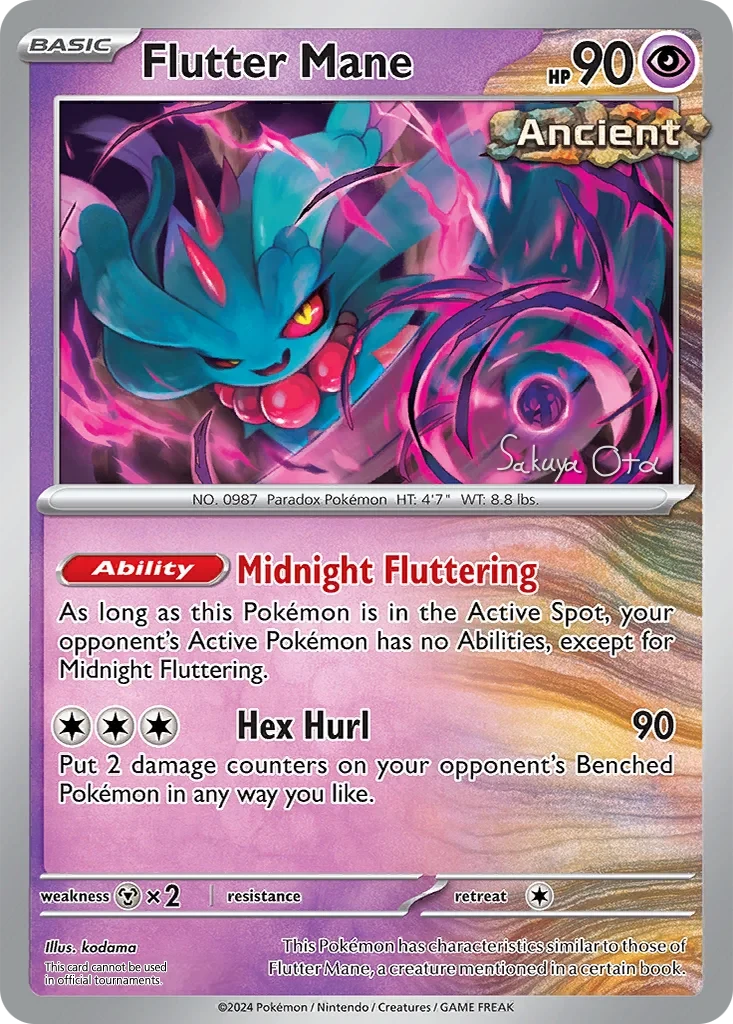 Flutter Mane - 2024 (Sakuya O.) 078/162 card from World Championship Decks