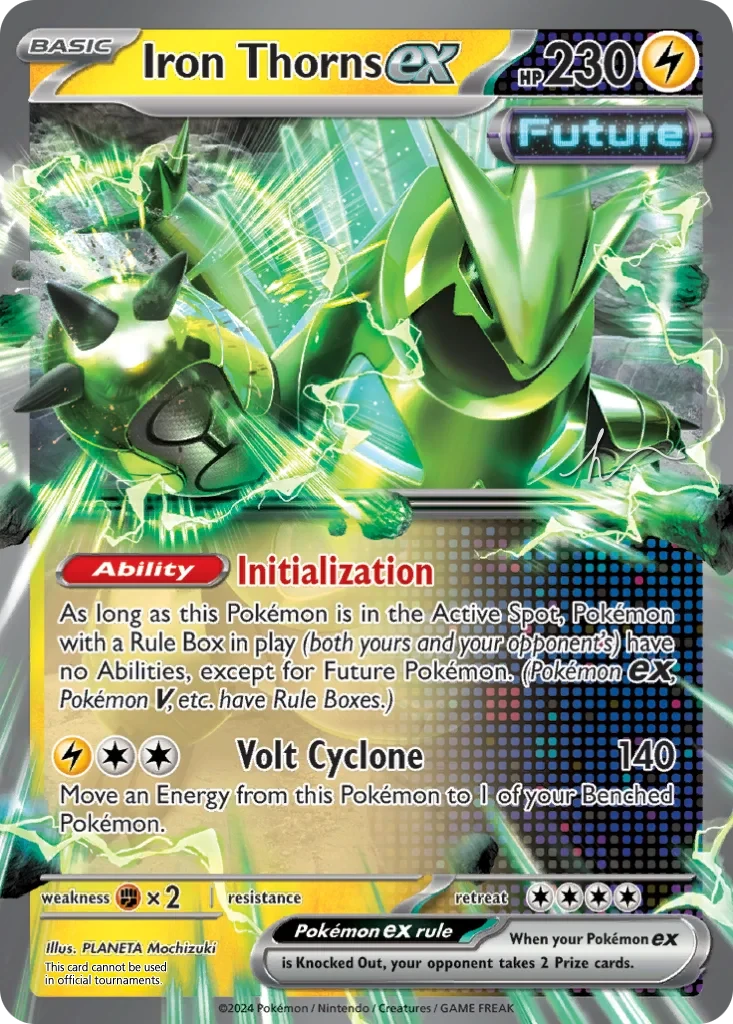 Iron Thorns ex - 2024 (Fernando Cifuentes) 077/167 card from World Championship Decks