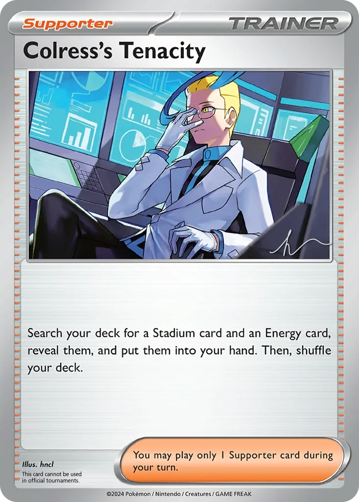 Colress's Tenacity - 2024 (Fernando Cifuentes) 057/064 card from World Championship Decks
