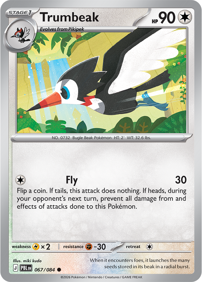 Trumbeak 067/084 card from ME05: Pitch Black