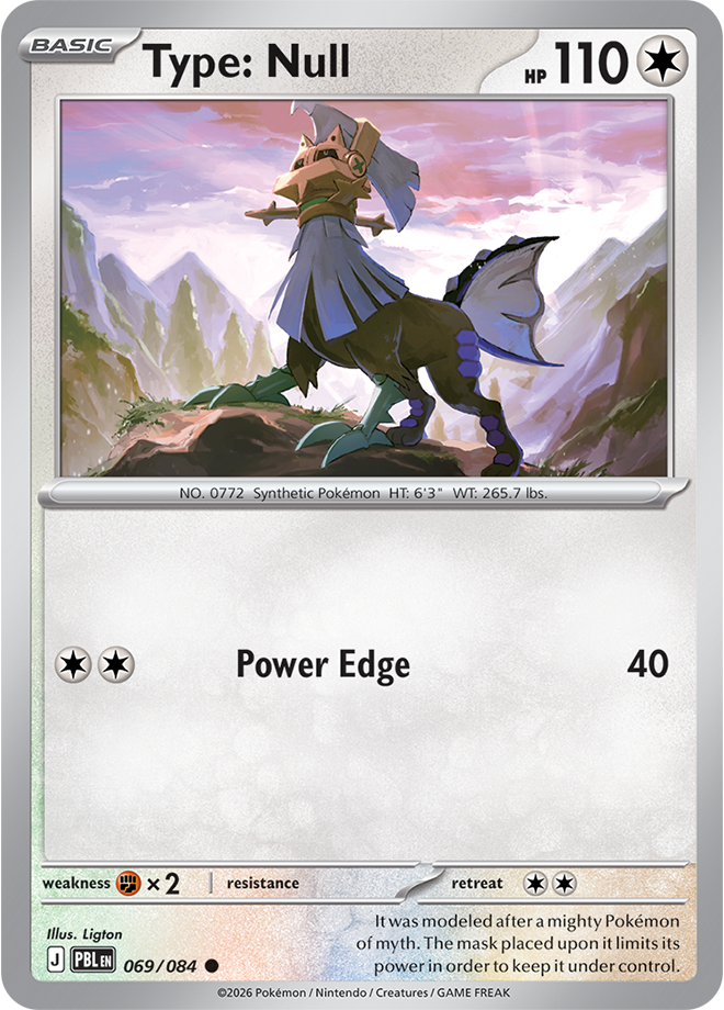 Type: Null 069/084 card from ME05: Pitch Black