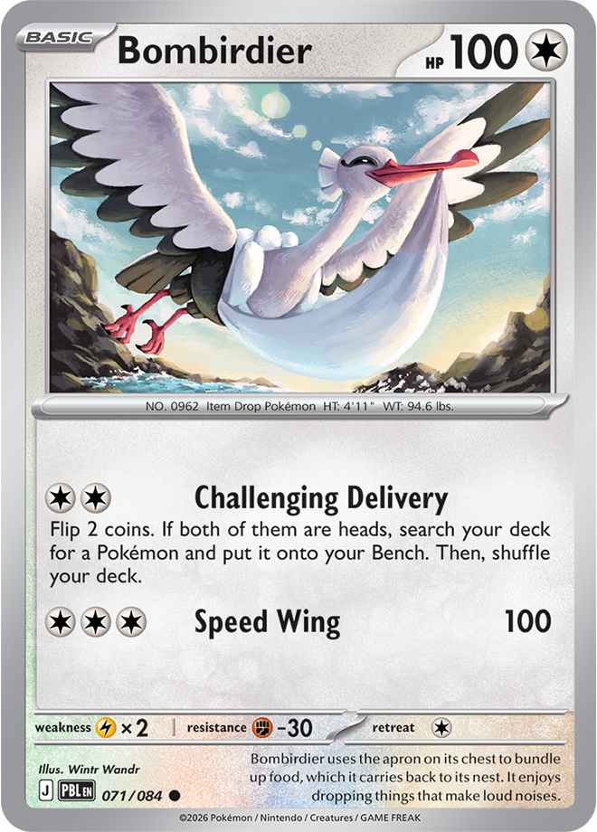 Bombirdier 071/084 card from ME05: Pitch Black