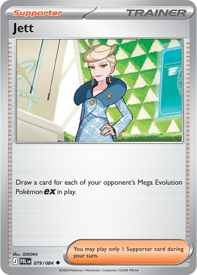 Jett 079/084 card from ME05: Pitch Black