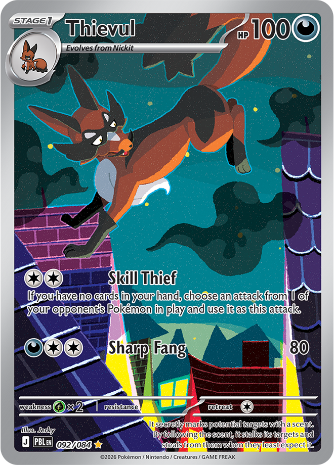 Thievul 092/084 card from ME05: Pitch Black