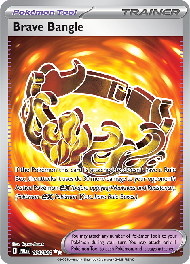 Brave Bangle 104/084 card from ME05: Pitch Black