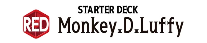 Starter Deck 31 RED MonkeyDLuffy set logo